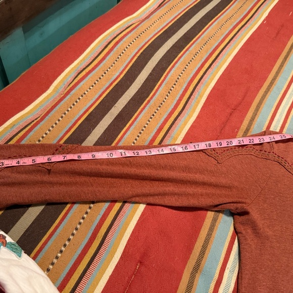 Double D Ranch Rust Rough Rider Graphic Long Sleeve Tee - Picture 8 of 8